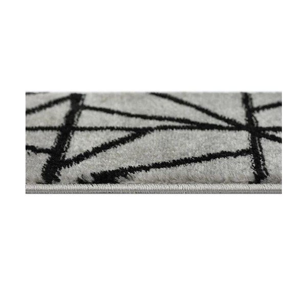 Черни/сиви килими за стълби в комплект 13 бр. 22x73 cm Striped – Mila Home-image-1