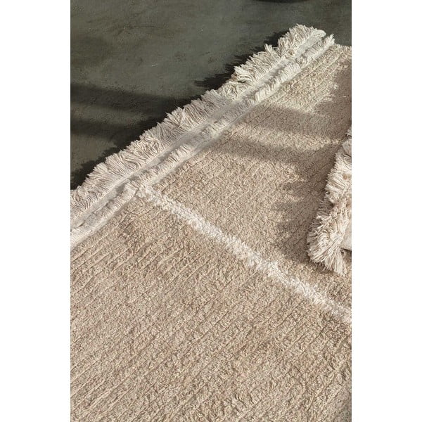 Бежова памучна пътека 80x230 cm Duetto Sage – Lorena Canals-image-3