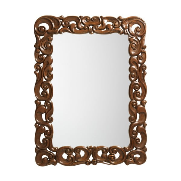 Огледало в махагонова рамка, 90 x 120 cm - Moycor