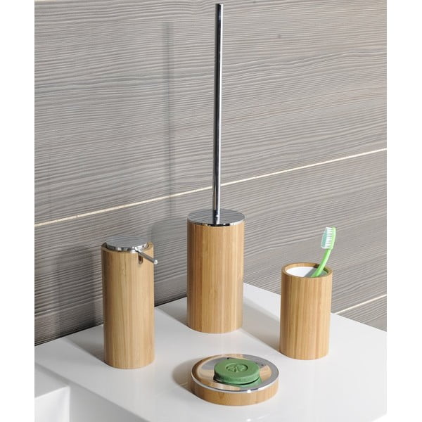 Бамбукова чаша за четки за зъби Altea - Sapho-image-1