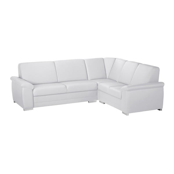 Бял диван Bossi Medium, десен ъгъл - Florenzzi