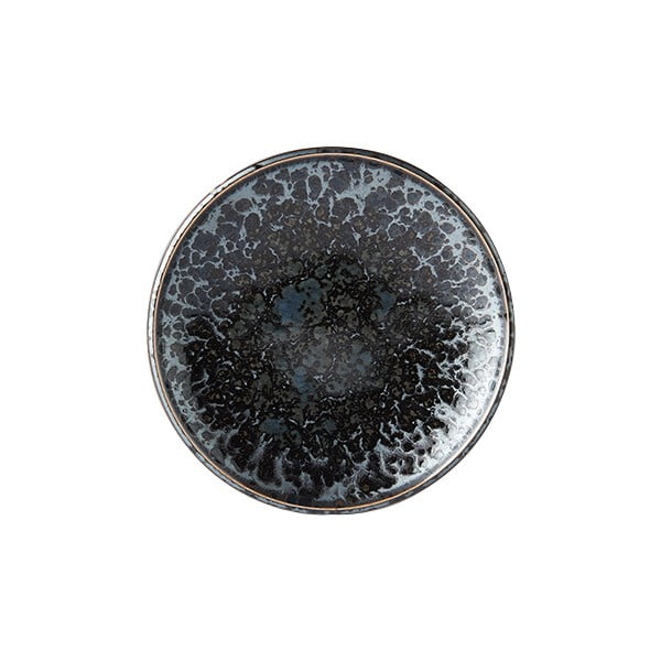Черна и сива керамична плоча Pearl, ø 17 cm Black Pearl - MIJ