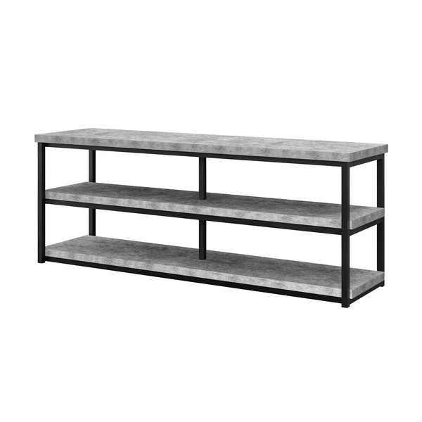 Сива ТВ масичка от бетон 160x64 cm Ashlar - Støraa-image-2