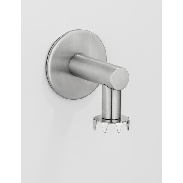 Магнитен дозатор за сапун от неръждаема стомана Turbo-Loc® Matte - Wenko-image-3