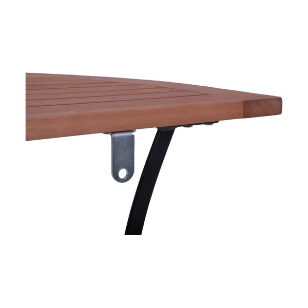 Градинска маса от масивен евкалипт 54x85 cm Wien – Garden Pleasure-image-3