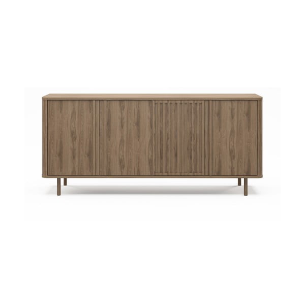 Скрин от дъбов декор  в естествен цвят 180x80x40 cm Salma – Marckeric