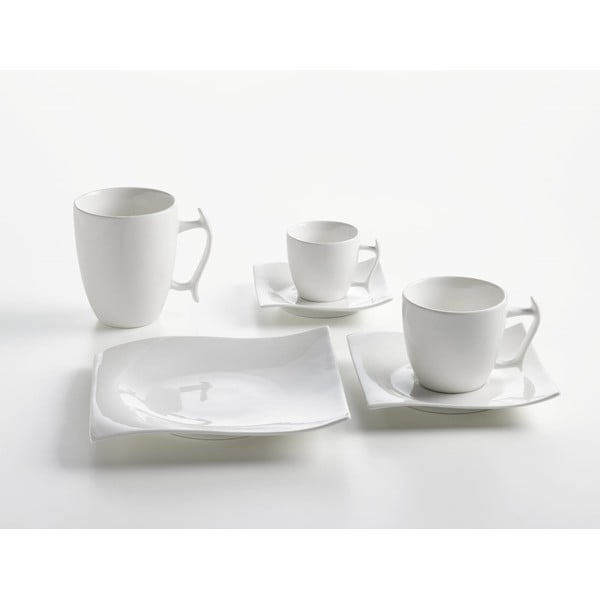 Бяла порцеланова чаша за еспресо 200 ml Motion - Maxwell & Williams-image-1