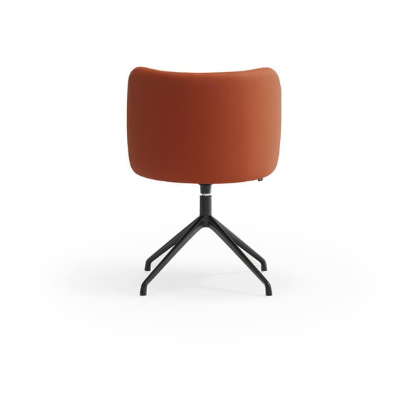 Оранжев тапициран трапезен стол Mogi – Teulat-image-4