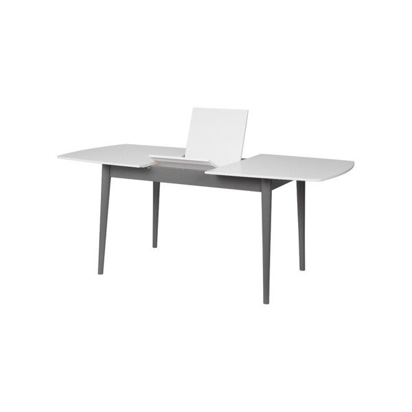 Šedý rozkládací jídelní stůl Durbas Style Oslo, 150 x 90 cm-image-2