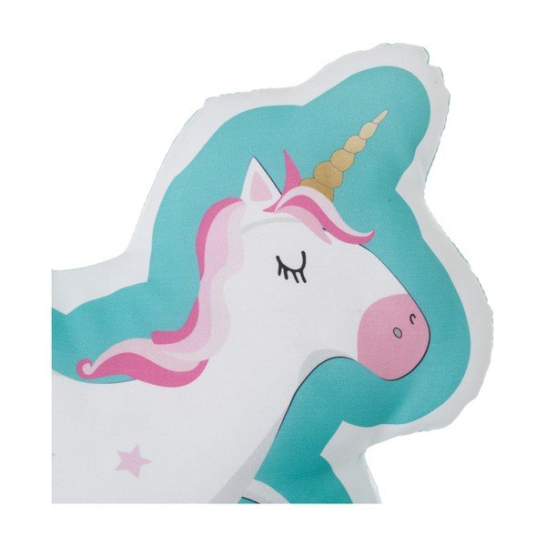 Комплект от 3 цветни възглавници във формата на еднорог Unimasa, 34 x 30 cm - Casa Selección-image-2