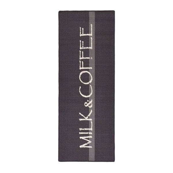 Сив кухненски мокет Hanse Home Milk & Coffee, 67 x 180 cm Milk & Coffee - Hanse Home