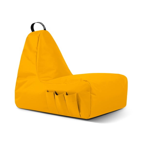 Жълт пуф Chill Gamer XL – So Soft?