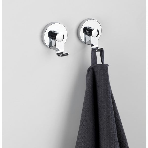 Комплект от 2 куки за стена Vacuum Loc Irun - Wenko-image-1