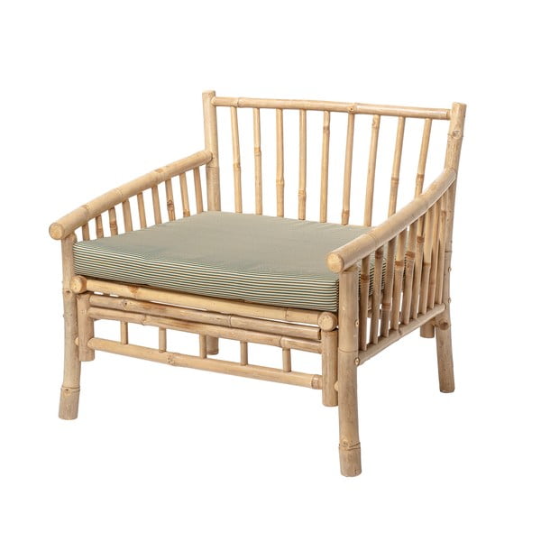 Бамбуков градински стол в естествен цвят Sole - Bloomingville-image-4