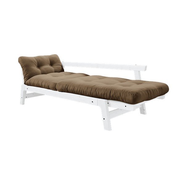 Променлив диван Бяло/Мока Step - Karup Design-image-3