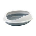 Бяло-сива котешка тоалетна 49x55 cm Savic Figaro - Plaček Pet Products