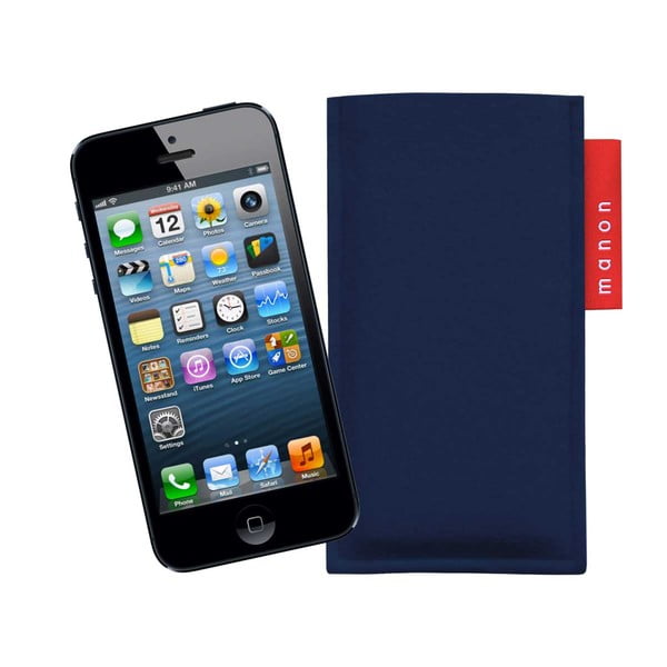 Plstěný obal na iPhone 5/5C/5S, navy blue