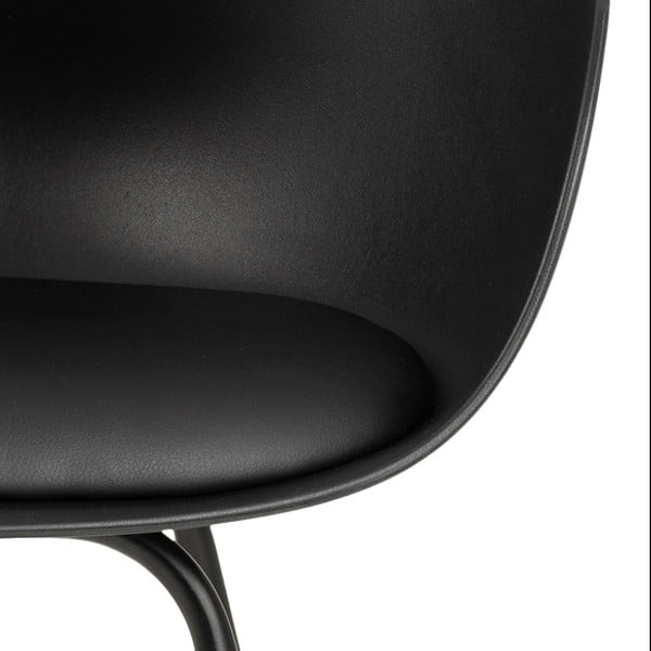 Черен люлеещ се стол Tina - Actona-image-3