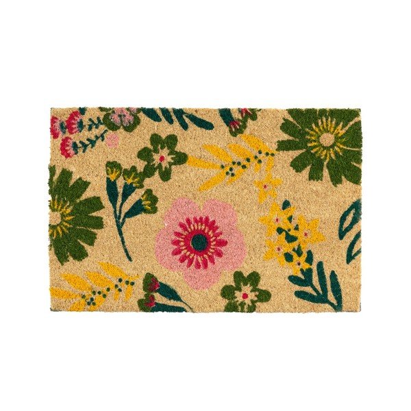 Изтривалка от кокосови влакна 40x60 cm Flora – Casa Selección