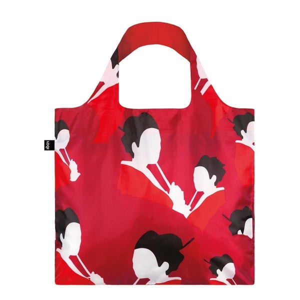 Сгъваема чанта за пазаруване Geisha с торбичка - LOQI