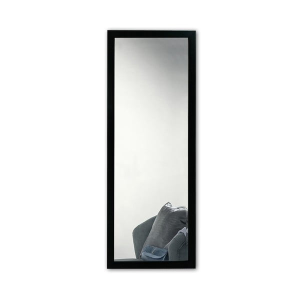 Стенно огледало с черна рамка , 40 x 105 cm - Oyo Concept