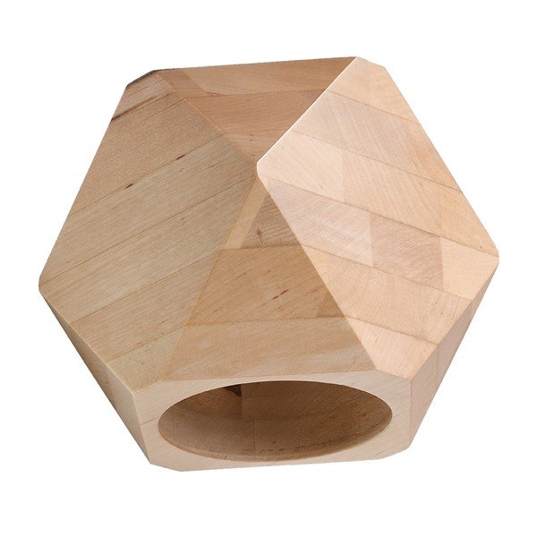 Стенна лампа от масивна дървесина в естествен цвят Vige – Sollux