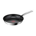 Тиган с незалепващо покритие от неръждаема стомана ø 24 cm Intuition B8170444 – Tefal