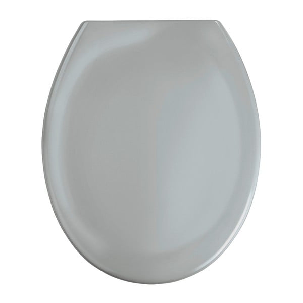 Светлосива тоалетна седалка с лесно затваряне Premium , 45,2 x 37,6 cm Ottana - Wenko