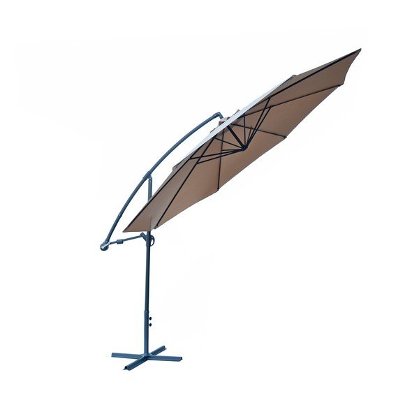 Бежов чадър ø 350 cm - Rojaplast-image-3