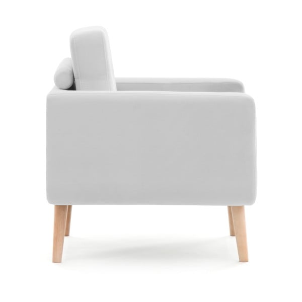 Světle šedá pohovka pro tři Vivonita Ina-image-3