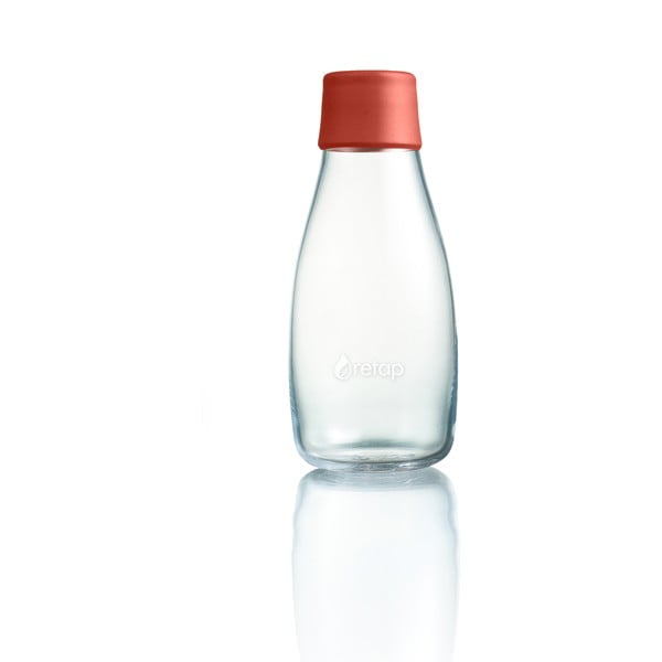 Тъмнооранжева стъклена бутилка , 300 ml - ReTap