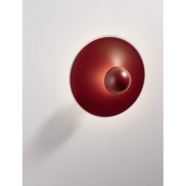 Бордо алуминиева LED стенна лампа Edem – Nova Luce-image-1