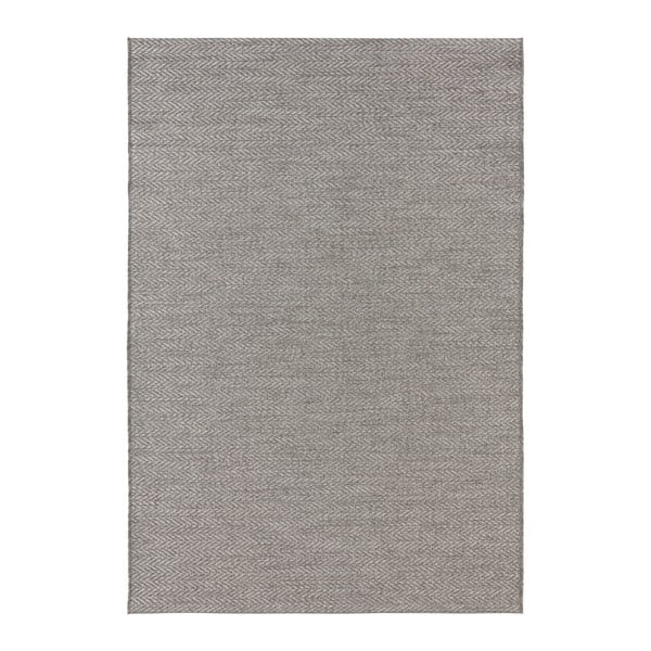 Сив килим за открито Brave Caen, 160 x 230 cm - Elle Decoration