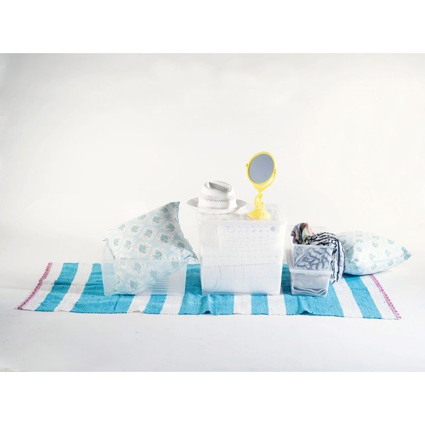 Пластмасова кутия за съхранение с капак 40x34x17 cm – Curver-image-1