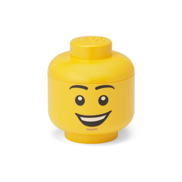 Пластмасова детска кутия за съхранение Head - LEGO®