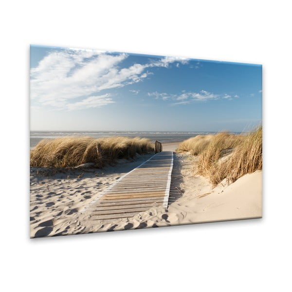 Снимка Glasspik Пясъчен плаж, 70 x 100 cm Wydmy - Styler
