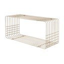 Бежов на няколко нива метален стенен рафт 70 cm Wire – Mette Ditmer Denmark