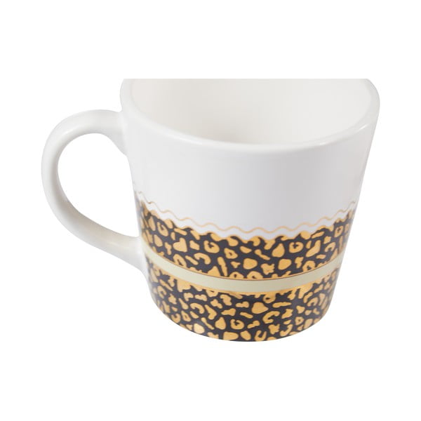 Керамични чаши в бяло-златист цвят в комплект от 2 бр., 300 ml London - Premier Housewares-image-1