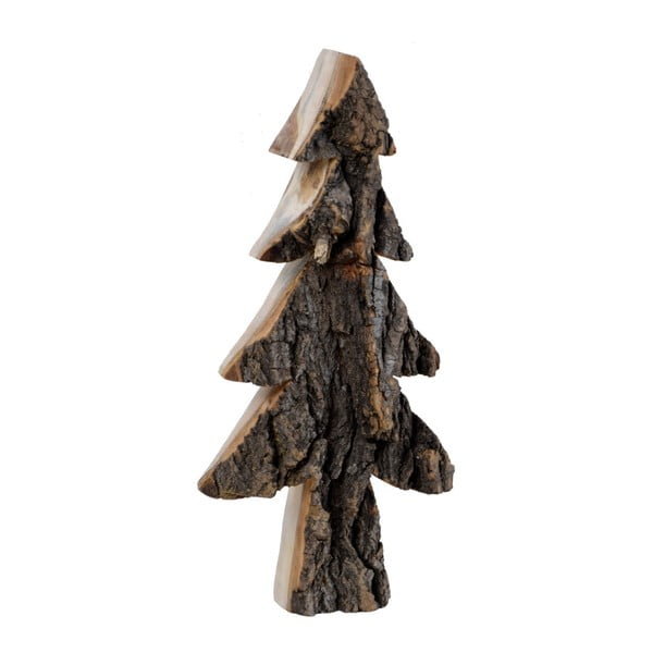 Dřevěná dekorace ve tvaru stromku Ego Dekor Bark, výška 40 cm