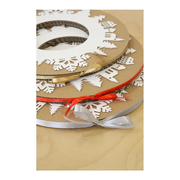 Адвентен венец със сива панделка - Unlimited Design for kids-image-4