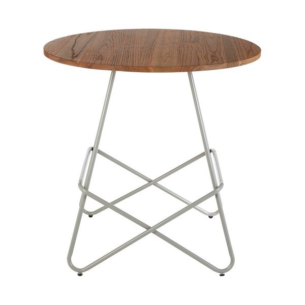Кръгла трапезна маса от масивен бряст ø 80 cm District – Premier Housewares-image-4
