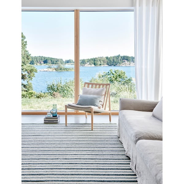 Зелен и кремав килим за открито и закрито 70x120 cm Teo Sage – Pappelina-image-1