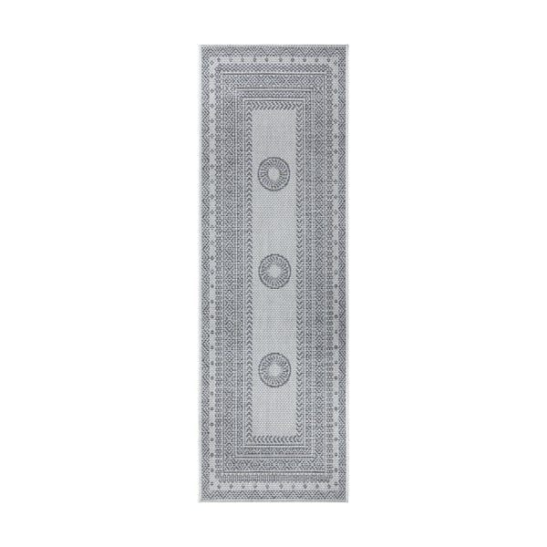 Сив и бежов мокет на открито , 70 x 300 cm Elegant - NORTHRUGS