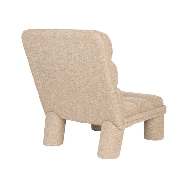 Бежово кресло от букле Fern – Dutchbone-image-4