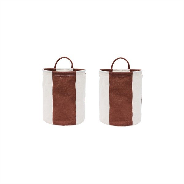 Текстилни кошници в комплект 2 бр. ø 18x22 cm Kara – OYOY Living Design