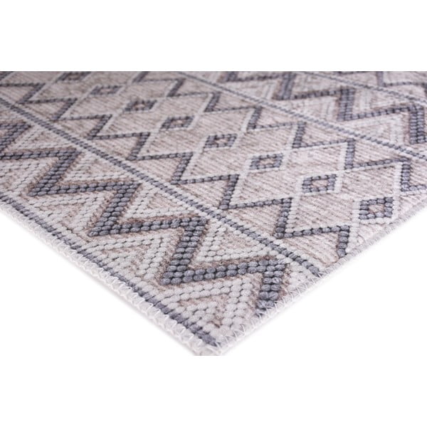 Сив килим подходящ за пране 160x230 cm Zig Zag – Vitaus-image-2