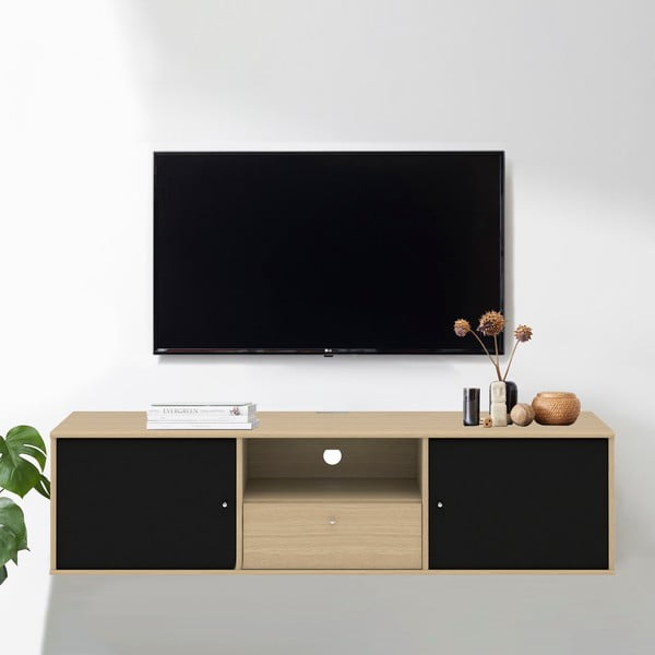 Бяла маса за телевизор Mistral 232 - Hammel Furniture-image-1