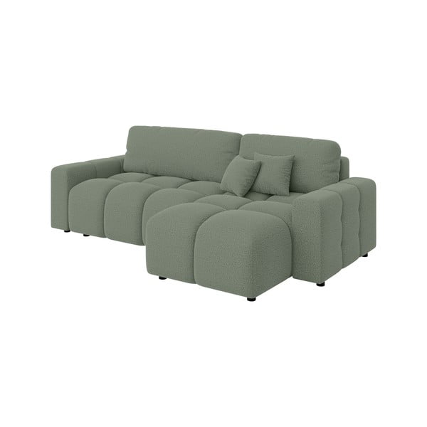 Светлозелен разтегателен ъглов диван (променлив) Luki – Ropez-image-4