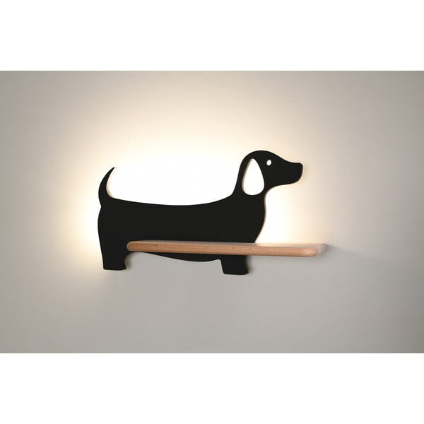 Черно детско осветително тяло Dog - Candellux Lighting-image-3