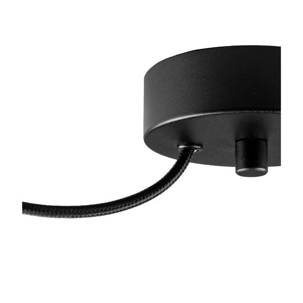 Черно висящо осветително тяло с две рамена Elementary 2S Matte, ⌀ 17 cm Awa - Sotto Luce-image-2